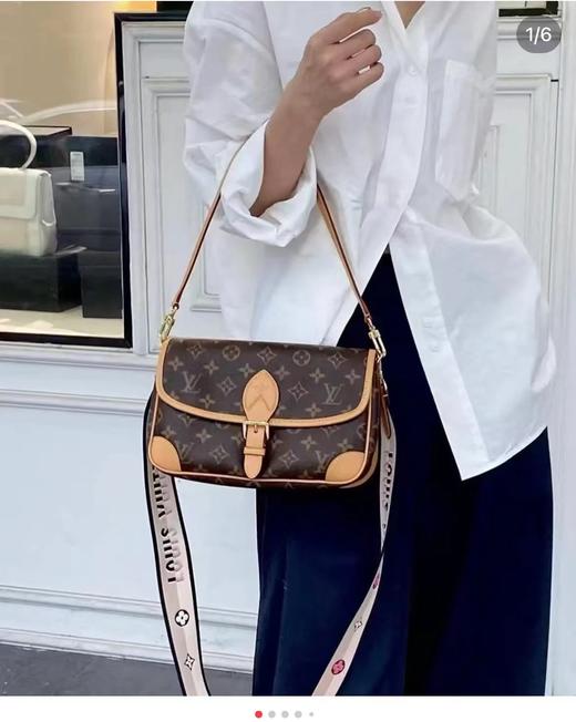 F022777随性复古时尚日常通勤可单肩可斜挎可手拎法棍包 商品图3