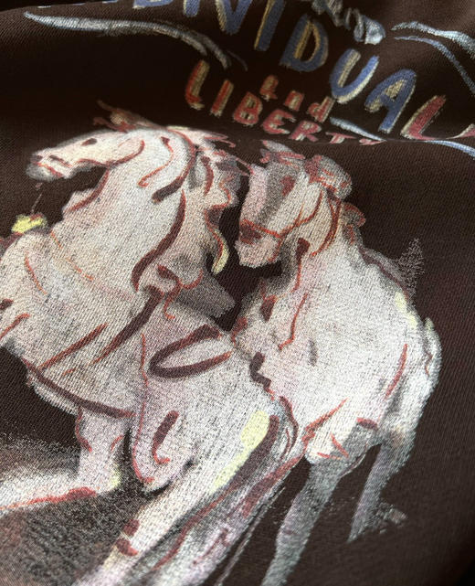 MOC*O生肖马年彩绘印花T恤/卫衣022601 商品图9