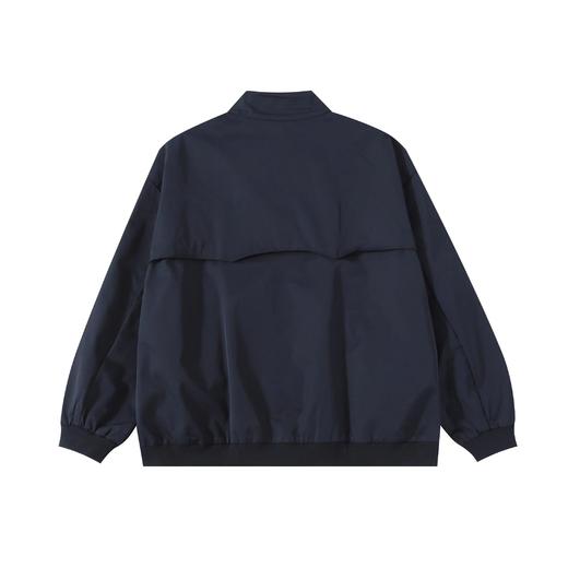 F022767老干部风字母激光刺绣立领长袖夹克外套 商品图1