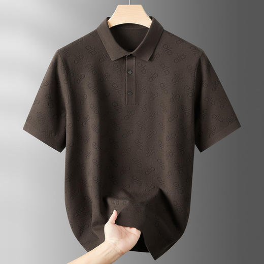 【DDS】大依优型大码男装春夏翻领短袖POLO衫时尚商务休闲男半袖上衣 商品图1