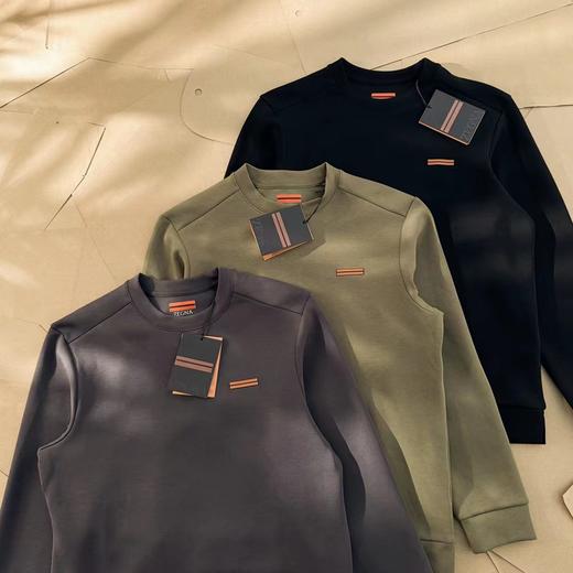 F022752秋冬新款云感空气层圆领运动休闲卫衣 商品图2