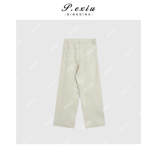 04-6潘依绣丁丁宠粉韩版复古简约休闲百搭休闲裤 Q6739 商品图1