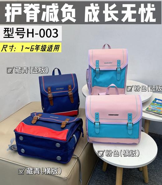 【泡芙熊书包丨适合1-6年级】材质轻盈，有效减负！加宽加厚肩带，贴合受力，中空无压！防泼水面料，束缚又安心！ 商品图0