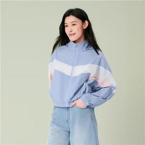 佐丹奴女装26年新款防紫外线凉感风衣外套05376013 商品图3