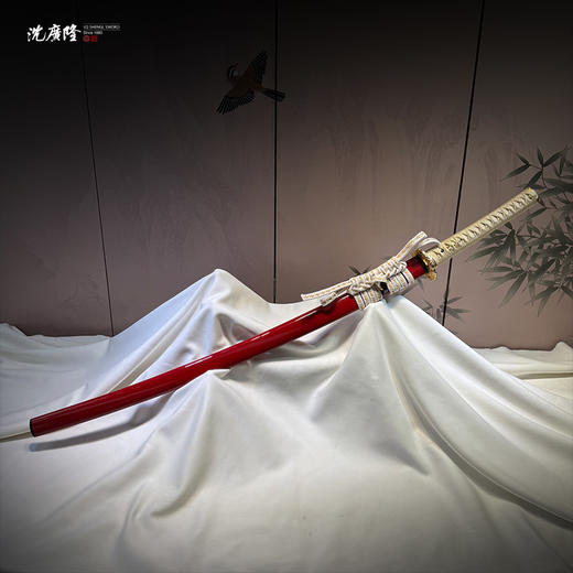 赤金打刀 传统刀剑 沈广隆刀剑 武士 未开刃 商品图1