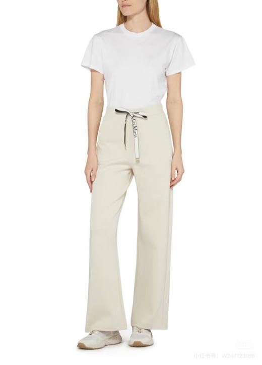 点此购买 Max春秋季女士飘带休闲直筒阔腿裤 mp 340968 商品图7