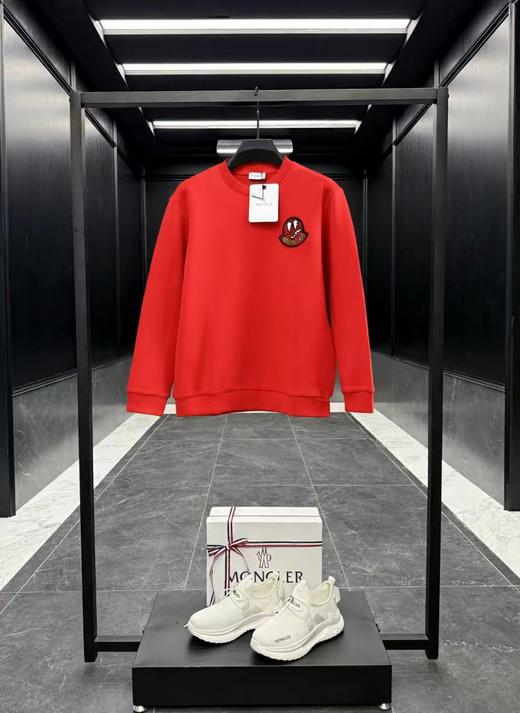 F022775新年款胸前趣味刺绣图案设计圆领卫衣 商品图2