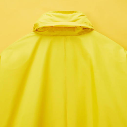 Napapijri 中性Martine Rose联名 Rainforest Axl 字母徽标贴片连帽雨衣 黄色 NP0A4FI2YS11 商品图3