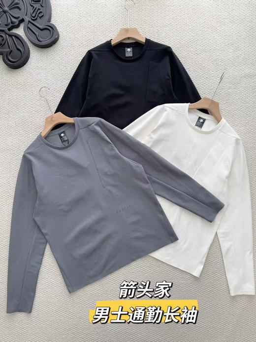 【ss1】男子户外休闲都市通勤长袖内搭长袖T恤！！ 商品图1