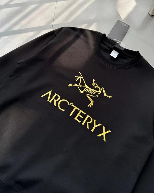 F022751早春红圆领落肩宽松款圆领卫衣男女皆可穿 商品图8