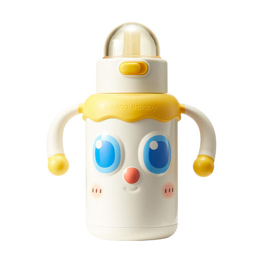 皇宠婴幼儿大眼萌保温杯儿童宝宝水杯4个月1岁以上鸭嘴吸管学饮杯；官网特供 商品图4