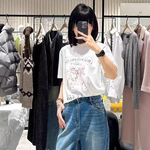 MOC*O生肖马年彩绘印花T恤/卫衣022601 商品图11