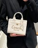 到手价1880元 Coach专柜，最新款Cargo托特超级好价 纯皮材质 尺寸: 20*15*11cm  美国代购，无中文标签，介意慎拍 商品缩略图3