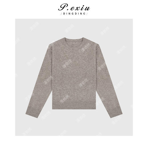 A008潘依绣丁丁宠粉羊-毛 温柔文艺毛织上衣 Q1267 商品图1