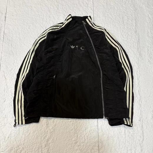 F022735自带做旧肌理梭织运动斜拉链夹克外套 商品图10