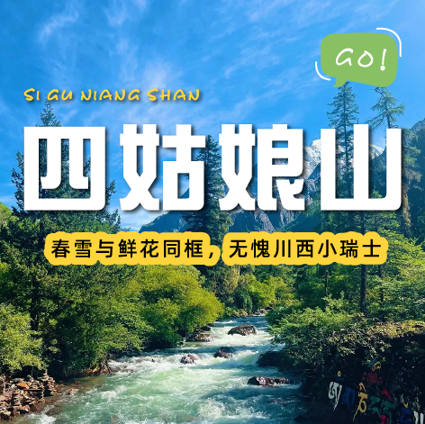 【成都出发丨四姑娘山两日游】雪山下的松弛感真的可以封神，每一帧都是童话世界