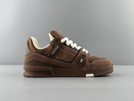 春季特惠💰720 LV 纯原版本 # 驴牌 Trainer 浅棕色牛仔压花 商品图2