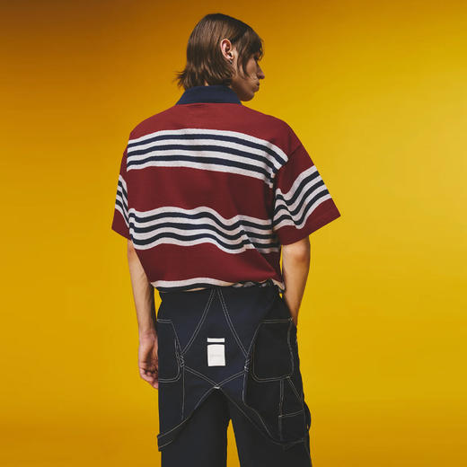 Napapijri 中性Martine Rose联名棉质短袖polo衫 条纹 NP0A4HG9L661 商品图6