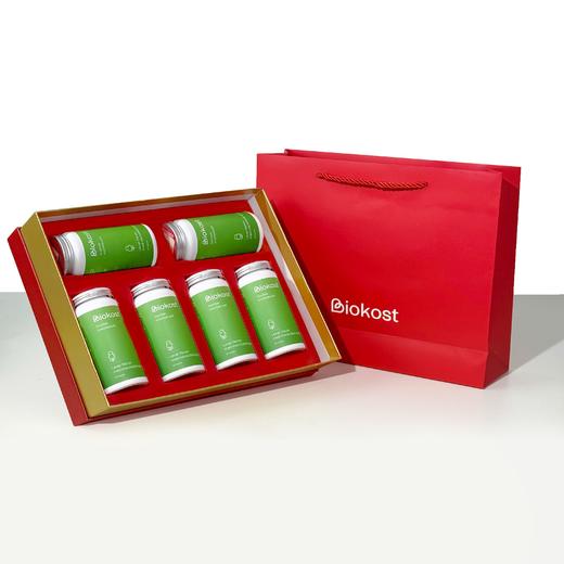 Biokost挪威高浓度草本奶蓟草护肝片水飞蓟胶囊6瓶装限定礼盒 商品图0