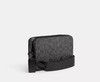 到手价1699元 Coach专柜精品 新款Charter系列黑灰老花白logo斜挎包 相机包  尺寸: 19*13*6cm  美国代购，无中文标签，介意慎拍 商品缩略图6