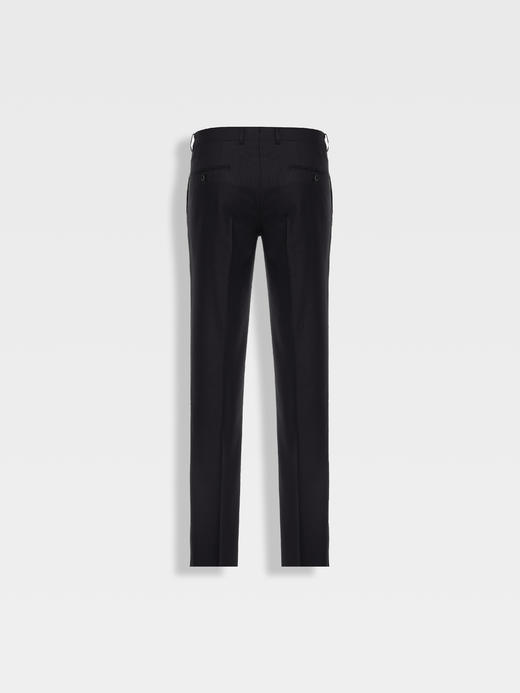 callisto咖色绵羊毛混纺西裤 商品图1