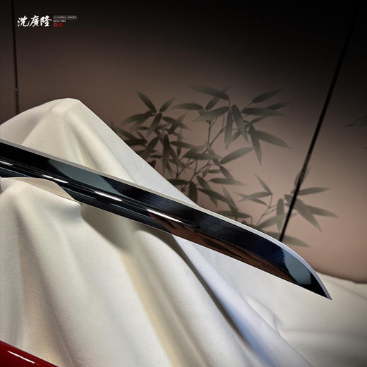 赤金中款 传统刀剑 沈广隆刀剑 武士 未开刃 商品图3