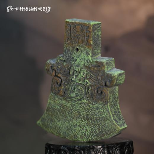 亚长铜钺冰箱贴树脂磁吸立体河南安阳文创旅游纪念殷墟博物馆周边 商品图0