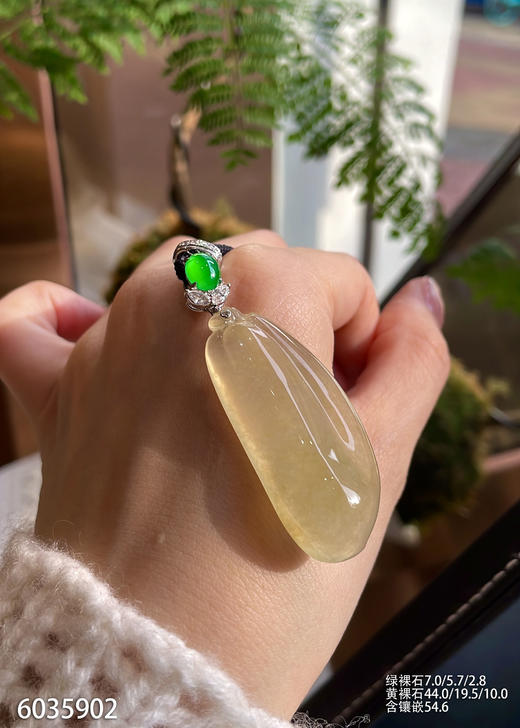 6035902，福瓜吊坠。具体价格微信咨询 商品图2