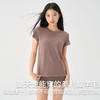 【路路精选】精选美利奴羊毛莱赛尔天丝高弹力修身短款修身速干户外运动T恤女 商品缩略图1