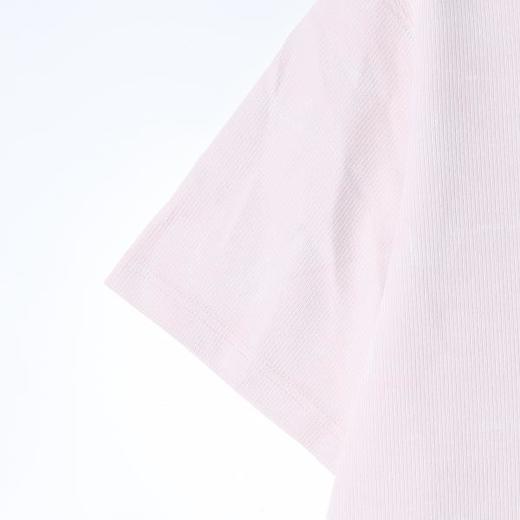 SDSA男装2026新款潮牌短袖t恤情侣肌理纹字母刺绣宽松半袖上衣 商品图4