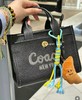 到手价2080元 COACH专柜款 cargo mini鹅卵石牛皮托特tote 可手提可斜挎、尺寸：20*15*11cm  美国代购，无中文标签，介意慎拍 商品缩略图7