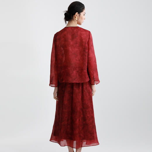 戴布拉芬丝绸上衣L29B113 商品图4