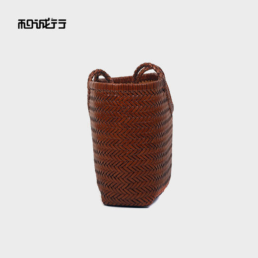 和诚行2026春季新款手工编织托特大容量大包百搭法式小众女式手提单肩包4420197 商品图2