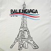 F022736联名百事艾菲尔铁塔字母图案logo印花休闲情侣圆领短袖T恤 商品缩略图6