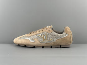 春季特惠💰750 LV男鞋 代购冲正版本！区分普通货 LV RALLY 2025SS 德训鞋拼接绒面牛皮革和网格面料