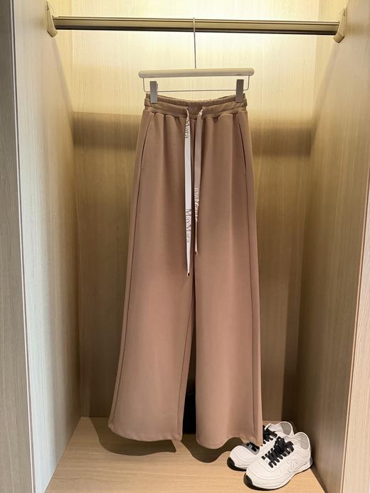 点此购买 Max春秋季女士飘带休闲直筒阔腿裤 mp 340968 商品图1