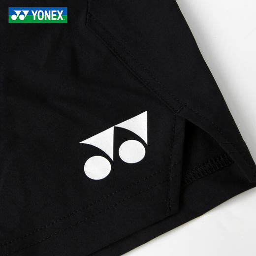 【618活动进行中】YONEX尤尼克斯yy羽毛球服国羽大赛服训练运动短裤1208126BCR 商品图3