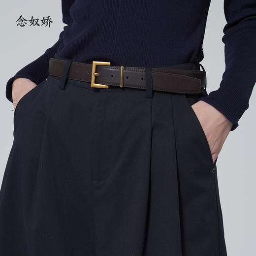 【商场同款】CNT6342  “ 2色休闲裤 ” 简约好穿 好搭不挑人 米色/藏蓝色 商品图1