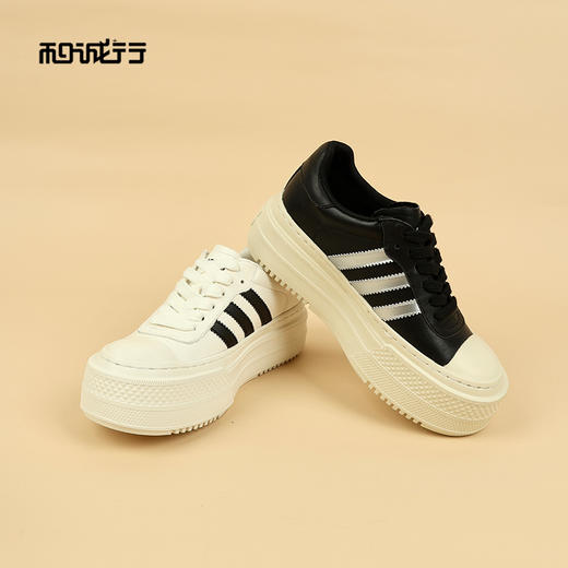 和诚行2026春季新款小白鞋厚底增高百搭板鞋女式休闲鞋1580179 商品图4