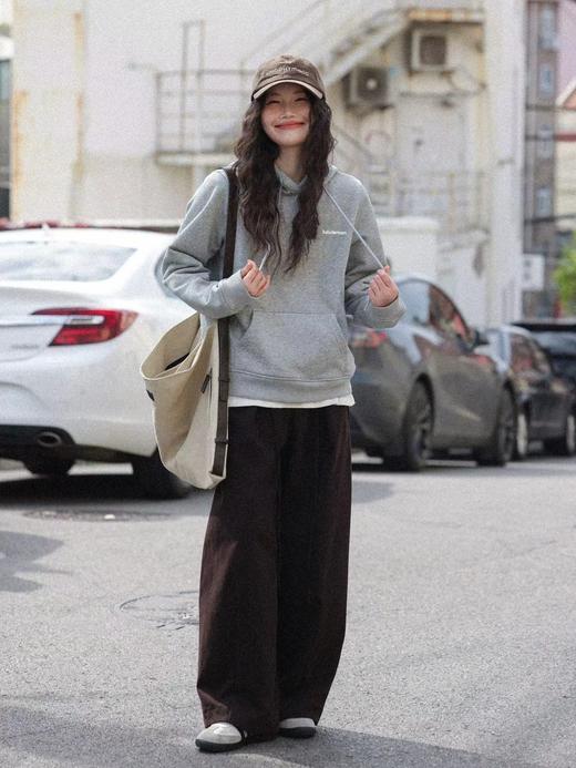 F022719高克重银狐绒连帽卫衣上衣男女同款 商品图4