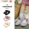 西班牙little winkaa儿童丝绒皮鞋女童公主鞋舞蹈鞋宝宝春秋蝴蝶结鞋子LW33007 商品缩略图1
