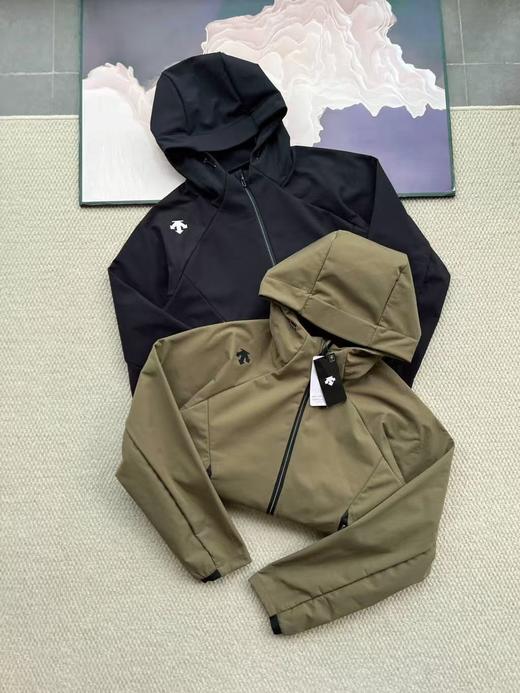 【cz1】男子新款综训防泼水梭织连帽软壳外套！！ 商品图1