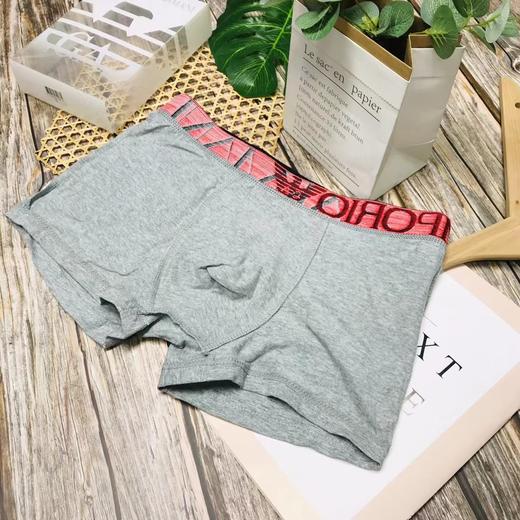 F022788彩盒装柔软舒适纯棉彩logo男士平角内裤 商品图14