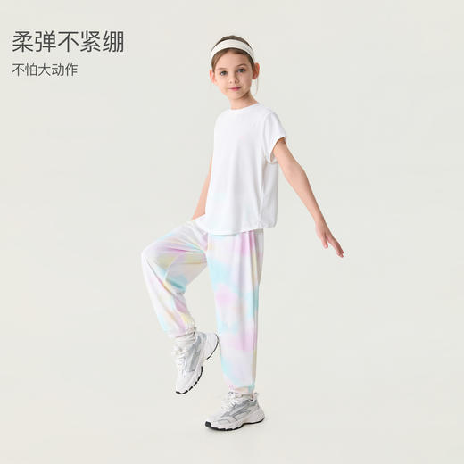 马克珍妮女童垂感透气凉感防晒裤防蚊裤240818/550522 商品图3