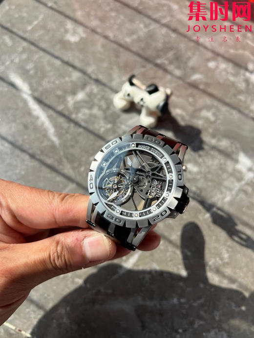 NEW陀飞轮机械机芯！钛金属 罗杰杜彼EXCALIBUR NEW王者系列陀飞轮 RDDBEX0479 男士腕表 商品图0