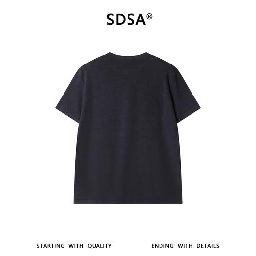 36282SDSA男装2026新款重磅基础款正肩T恤宽松显瘦百搭短袖亲肤透气 商品图5