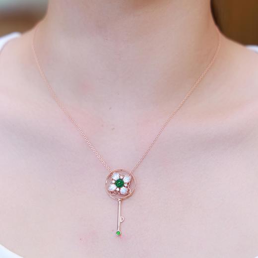 【为你心动】绿翠贝母钥匙坠 GZ12506017 商品图6