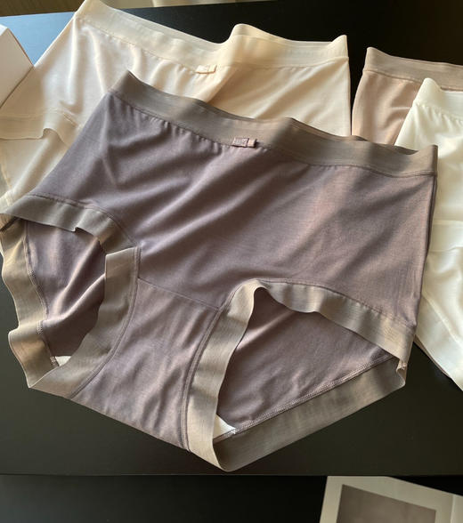 Lulu盒装4色裸感莫代尔女士内裤0226 商品图13