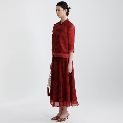 戴布拉芬丝绸上衣L29B156 商品图2