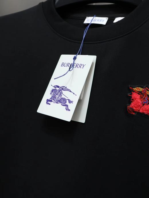 F022774胸前战马植绒刺绣logo情侣款圆领卫衣 商品图7